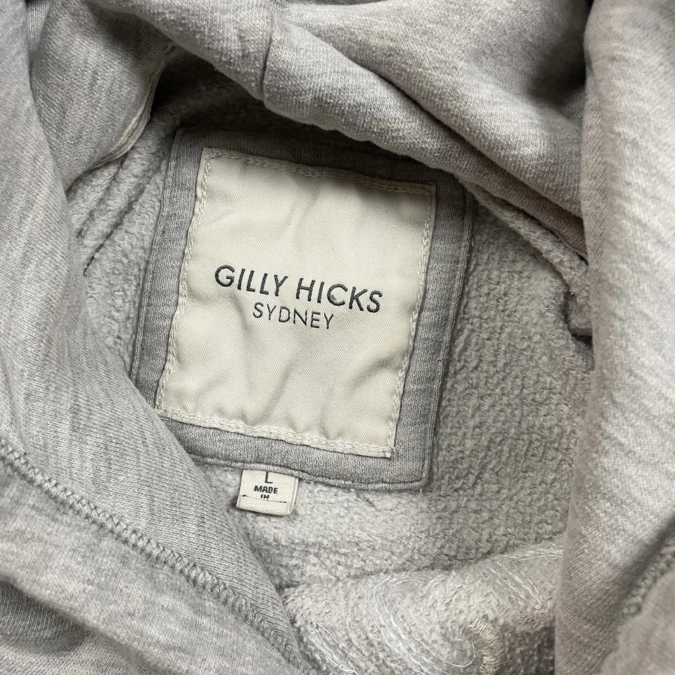 Sudadera con Capucha Gilly Hicks Sydney De Colección Y2K Para Mujer’s L Playa Surf Logo Bordado Foto 3 de 4