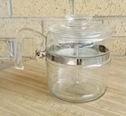 Vintage Pyrex Flameware Glass Percolator Coffee Pot 7756-B 6 Cup Coffee Maker