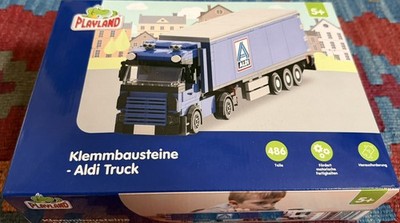 Playland Klemmbausteine ALDI LKW Neu + OVP