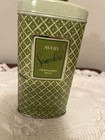 Vtg 70s Avon SOMEWHERE 2.75 oz Perfumed Talc Body Powder Green Tin Container — photo 2