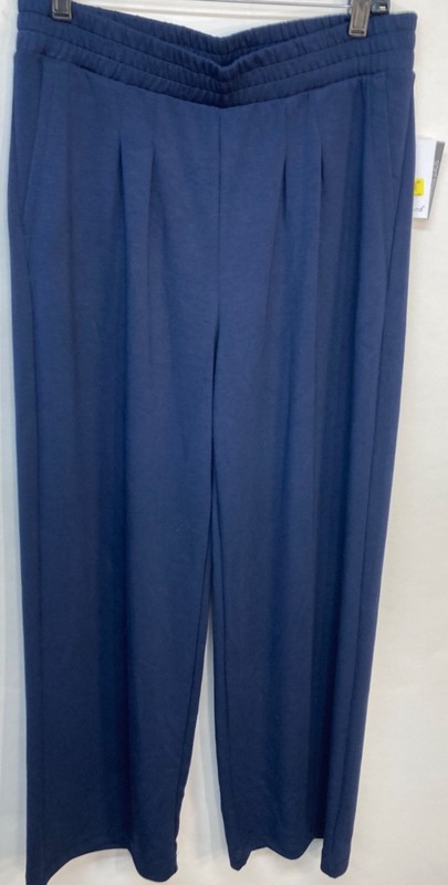 Westbound Women’s Dark Navy Pull-On Wide-Leg Pants Size M New W Tags $69.00