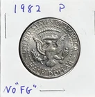NO "FG" 1982-P 50C KENNEDY HALF DOLLAR Variety - Check Photos