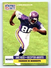 1991 Pro Set Spanish #797 Jake Reed Fresh Break EX-EXMINT