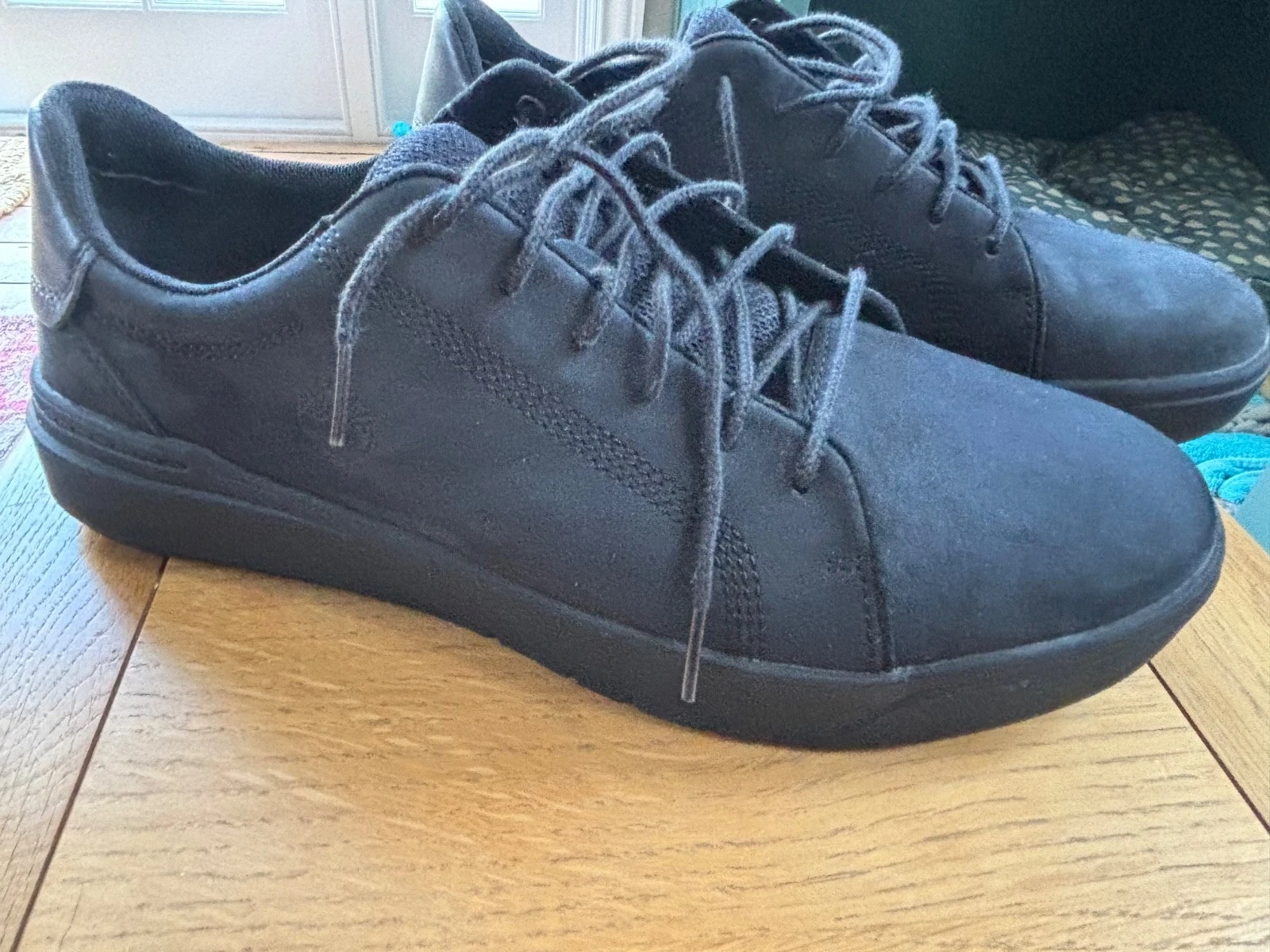 Scarpe da ginnastica Timberland Seneca Oxford nere taglia UK 9