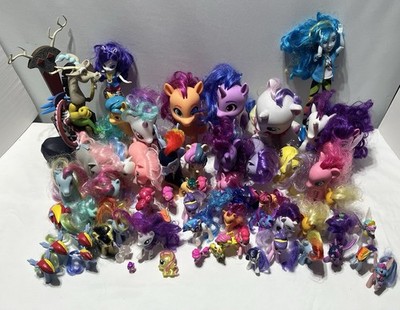 My Little Pony Hasbro Ponies Brushables Equestria Girls Lot Of 60+ MLP