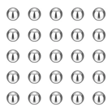 60pcs Precision Balls 9mm Diameter G25 Solid Chrome Steel Bearing Balls