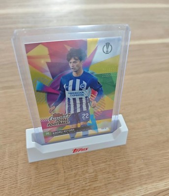 Topps UCC Finest 24/25 Kaoru Mitoma /5 Gold Yellow Brighton Hove Albion Japan