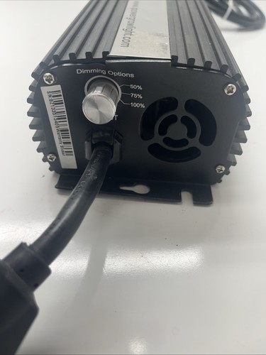 600 Watt Digital Dimmable Electronic Ballast for Hydroponic HPS MH Grow Light - Picture 3 of 5