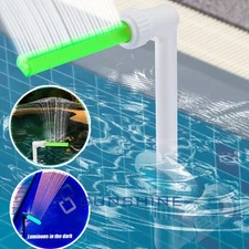 Swimming Pool Fountain Luminous-in-the-dark Adjustable Waterfall Sprinkler Jets
