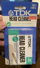VCL-11 TDK Head Cleaner for VHS-C  S-VHS-C - Dry Type - New Sealed