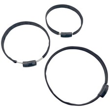 SF-1 TopDeal: Abrazadera de manguera de acero inoxidable con banda protectora para Stagerigging