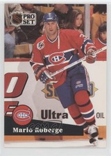 1991-92 Pro Set Mario Roberge #415 0q1p