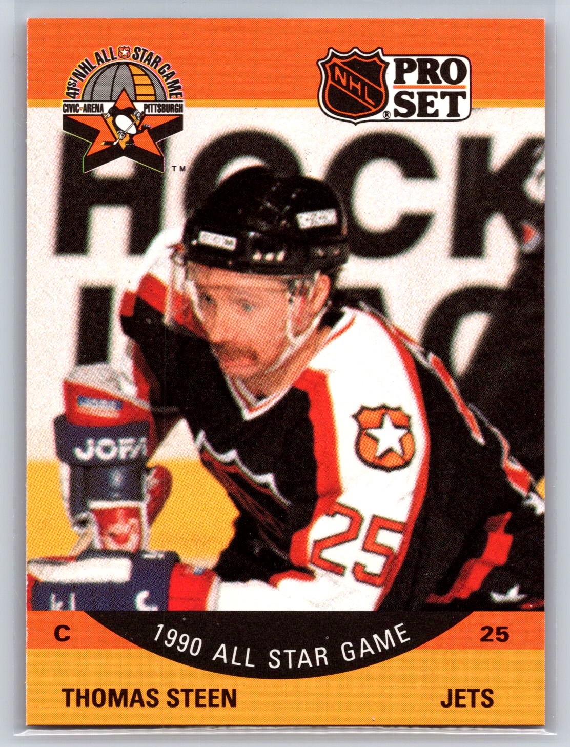 1990-91 Pro Set #356 Thomas Steen
