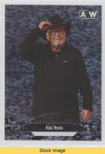 2023 Upper Deck AEW All Elite Wrestling Crew Speckled Foil Jim Ross HOF READ d8g