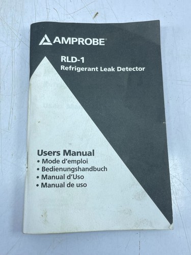 Amprobe RLD-1 Refrigerant Leak Detector with Case/Leak Check/Manual - Picture 22 of 24