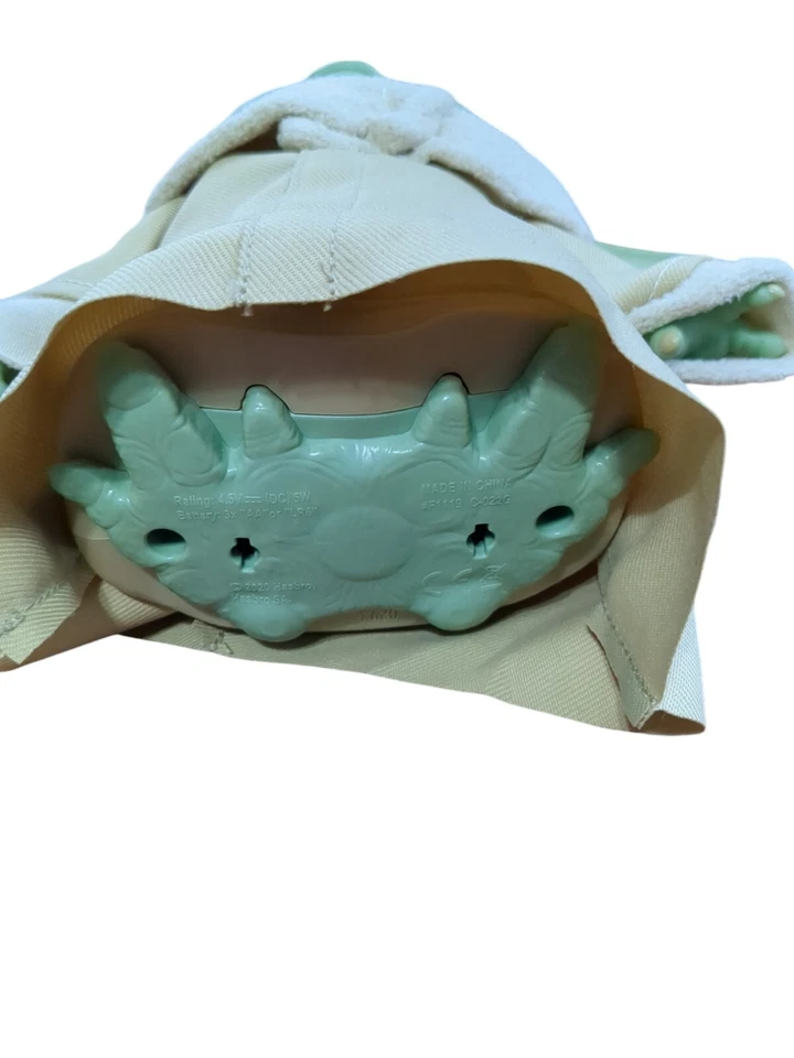 Animatronic BABY YODA Mandalorian Risita Y Movimiento Muñeca Star Wars Juguete Probado Foto 4 de 4