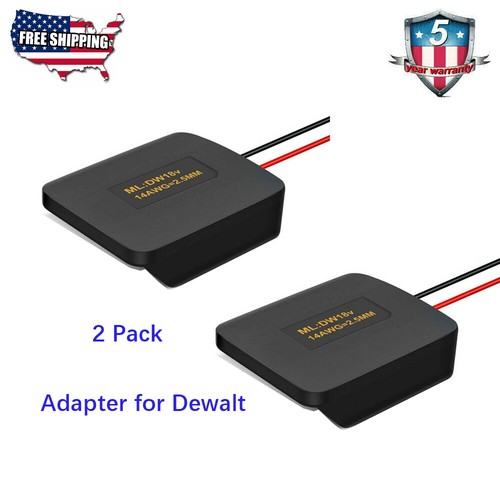 Battery Adapter Holder Dock for DeWalt 18V/20V Max Battery Power Connector