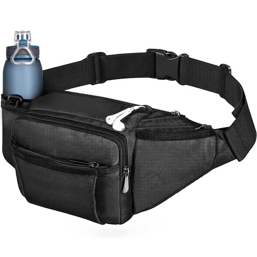 Original Fanny Pack Running Jogging Belt Pouch Zip Waist Hip Bum Bag Pack 4Color - Bild 6 von 16