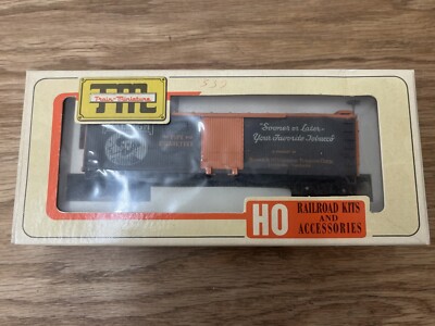 HO TRAIN MINIATURE 2709 SIR WALTER RALEIGH PIPE TOBACCO ROAD SERIES BOXCAR