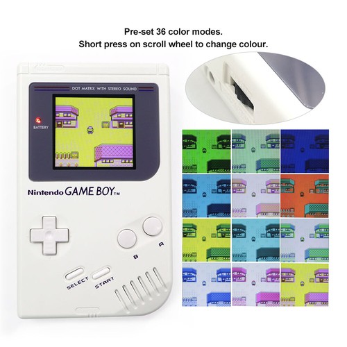 GB DMG V5 Pro OSD Menu Full Size RIPS Backlight LCD For GameBoy GB DMG Console - Picture 8 of 22