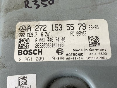 06-08 Mercedes R350 ML350 Engine Control Computer Module ECM ECU