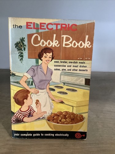 Vintage Paperback The Electric Cook Book by Marguerite Fenner 1960 USA - Bild 1 von 9