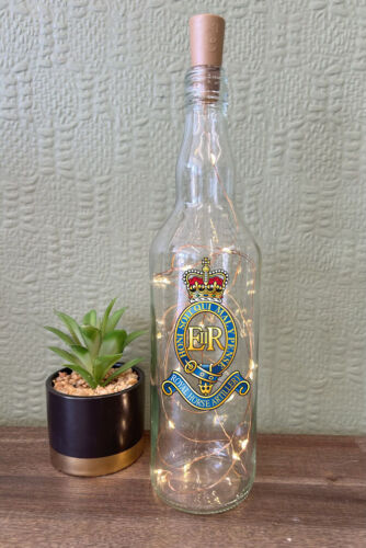 Royal Horse Artillery - Bottle With Lights - British Forces Veteran Gift Idea... - 第 1/1 張圖片