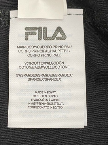Pantalones Cortos Fila Talla L Negros Ropa Activa Calce Elástico Logotipo Muti-Color - Imagen 5 de 10