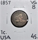 1857 United States One Cent