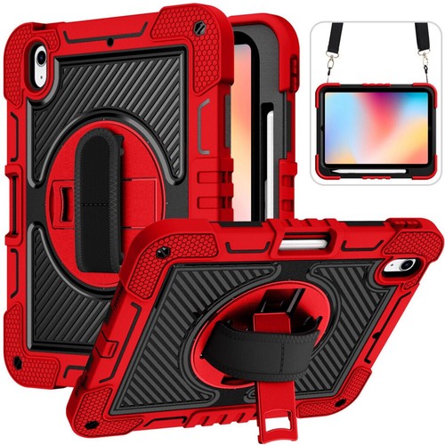 Heavy Duty Shockproof Stand Case Cover For iPad 5 /6th/7th/8th/9th/10th/11th Gen - Picture 8 of 31