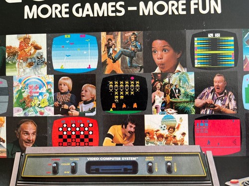 ATARI CX 2600 A in Box Game Console, Joy Sticks and Cords - Picture 6 of 23