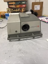 Vintage Airequipt 135 2 x 2 Slide Projector Magazine Model 135  4" Luminal Lens