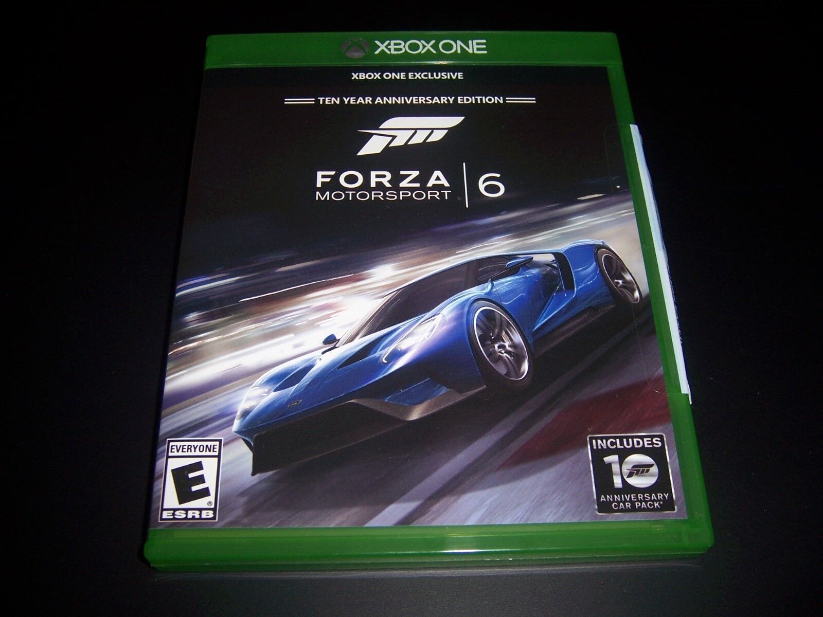 Replacement Case ONLY for FORZA MOTORSPORT 6 SIX XBOX ONE 1 - 100% Original  Box