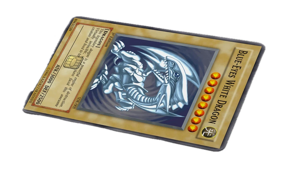 Recubrimiento de tarjeta de monstruo de anime para crédito y débito | Pegatina estilo TCG | Mate - Paquete de 6 Foto 3 de 4