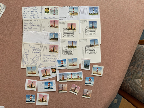 Konvolut/Sammlung - Leuchtturm - Briefe/Briefmarken/Ansichtskarten - Top Rar