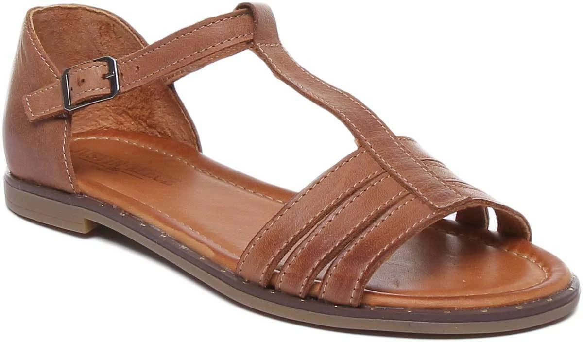 Womens flat hotsell leather sandals uk