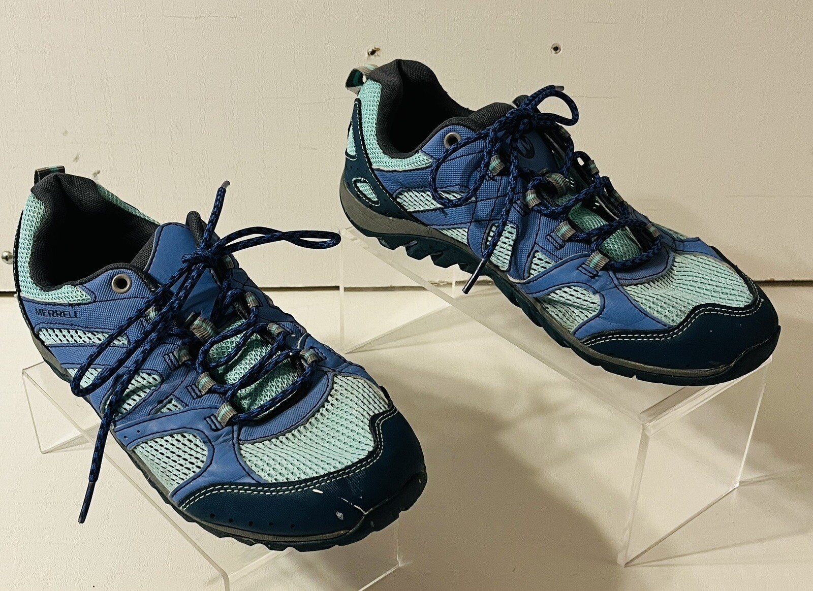 Scarpe Merrell donna Rockbit Cove Hydro escursionismo acqua blu verde taglia 10