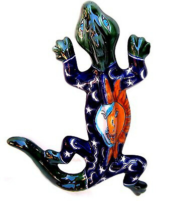 Wall Hanging Gecko Mexican Eclipse Talavera Garden Ceramic ...