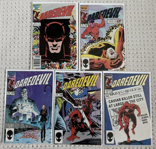 DAREDEVIL #236, 237, 239, 240 & 242 5 issue Bronze Age lot! Marvel Comics VF FN