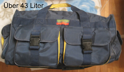 Tasche Weekender Sporttasche Reisetasche Blau 43 Liter