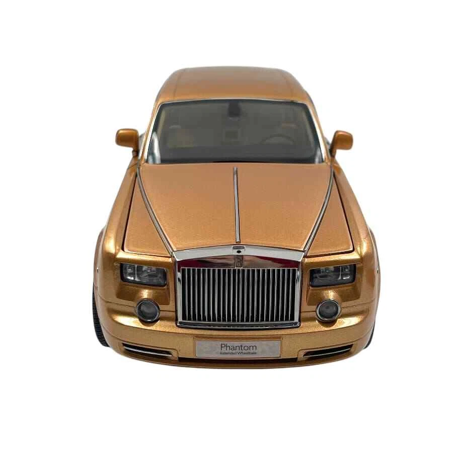 Modellino Auto Kyosho 1/18 Rolls Royce Phantom Extended Wheelbase Gold - Immagine 2 di 4