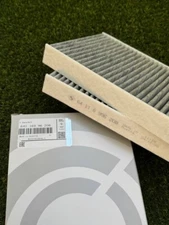 Set of 2 OEM BMW F90 G05 G07 G11 G12 G30 530i 540i 750i Carbon Cabin Air Filter
