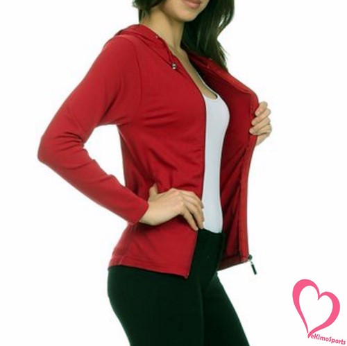 Chaqueta de fitness de yoga activa ligera sin costuras con capucha con bolsillo - Imagen 10 de 28