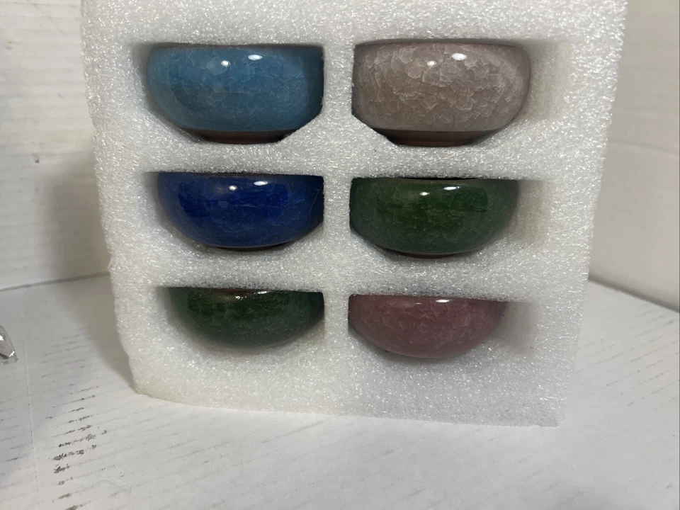 Lote de piedras para macetas suculentas musgo sin usar con orificios de drenaje Foto 2 de 4