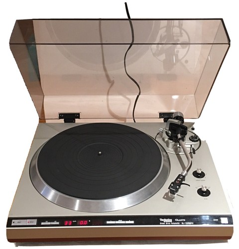 TECHNICS QUARTZ SL-1300MKII WITH SHURE M44-7 STYLUS CARTRIDGE - 第 3/12 張圖片