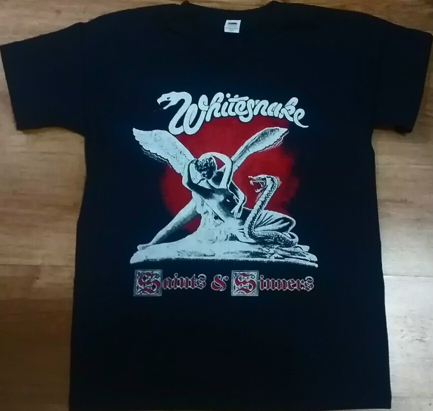 ホワイトスネイクツアーTシャツ ワードレコーズ・ダイレクト / 2013ジャパン・ツアー・グッズ