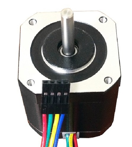 Motor paso a paso NEMA17 (KL17H248-15-4A) para impresora 3D, 76 oz-in - Imagen 2 de 6