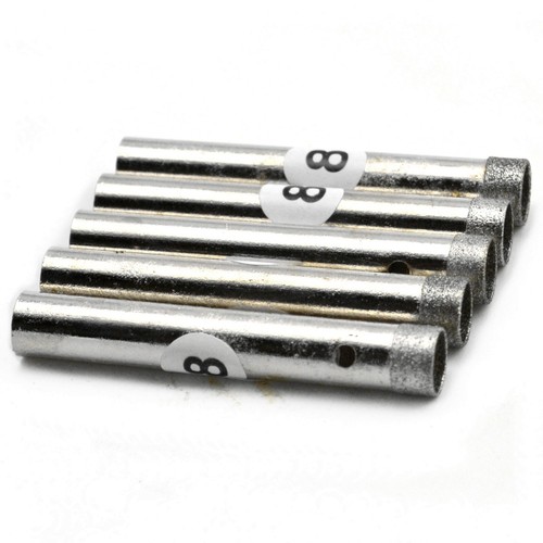5 piezas sierras de orificio de diamante de 8-25 mm brocas de taladro de borde súper delgado herramientas lapidarias para piedra - Imagen 14 de 112