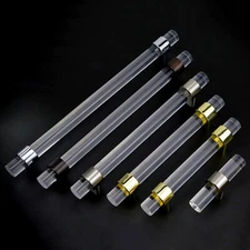 3.78" 5" 6.3" Acrylic Cabinet Pull Handle Lucite Glass Drawer Dresse Pull handle