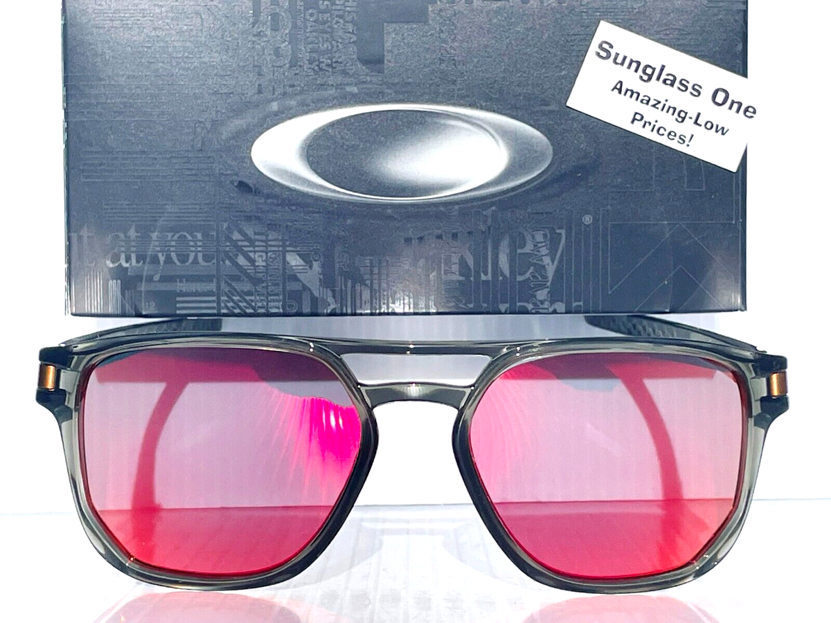NEW Oakley LATCH BETA Olive Ink POLARIZED Galaxy Magenta Lens